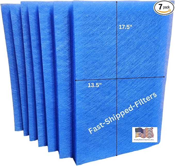 Fast-Shipped-Filters 7 Pack 15x20 Replacement Filter Pads Compatible by Unknown