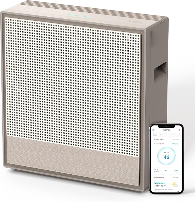 COWAY Air Purifiers for Home Large Room Up to 1, 860 ft², Washable Pre-Filter by Unknown