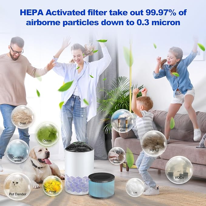 MK06 & MK01 True HEPA Replacement Filter Compatible - Image 5