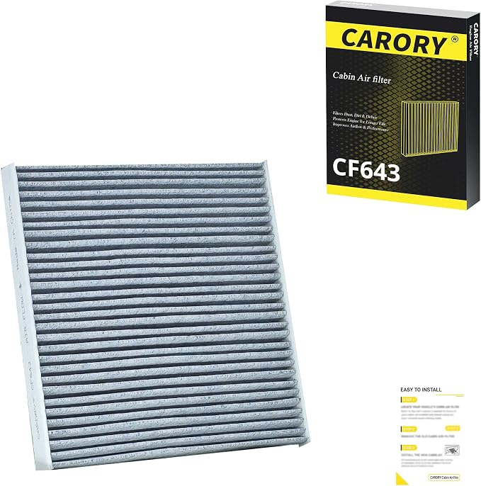 Cabin Air Filter w/Activated Carbon by Carory