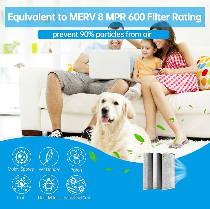 UBeesize 14x30x1 Reusable Electrostatic Air Filter HVAC AC Furnace Filter - Image 6