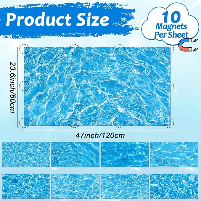 8 Pcs Fluorescent Light Covers - Image 2
