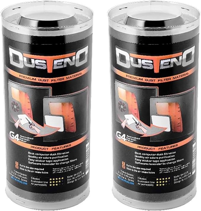 DustEND Carbon-Activated Computer Dust Filter, Model G4 by DustEND