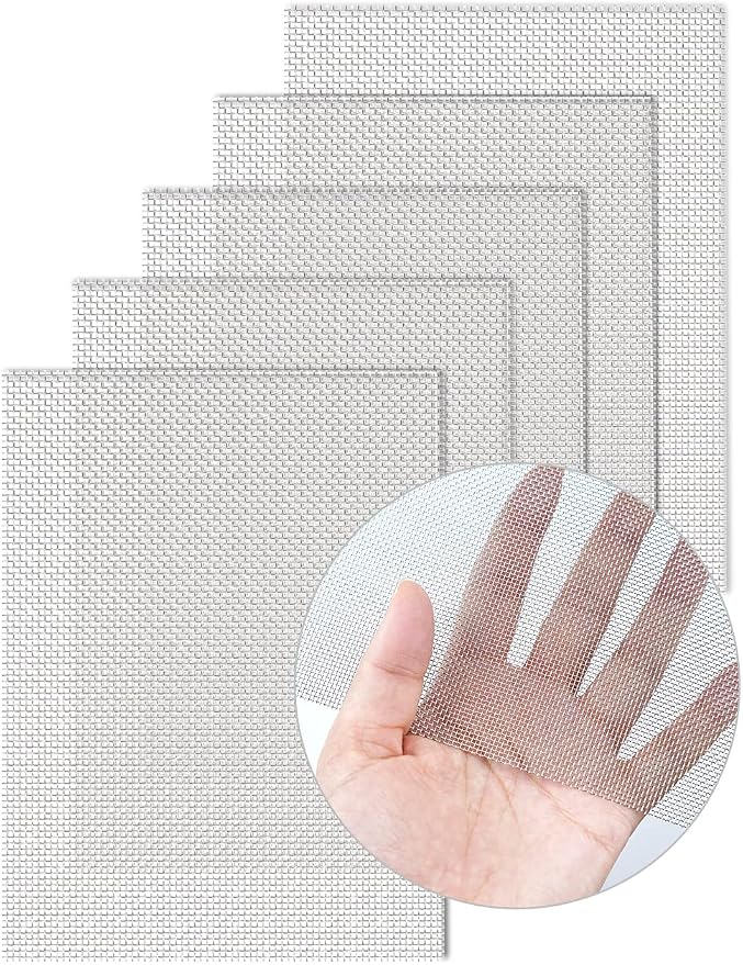 5 Pack Wire Mesh Screen 13.4'' x 9.5'' by TOYPOPOR