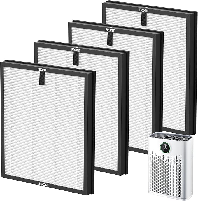 4 Pack HAP603 Replacement Filter Compatible by AddtoYourCart