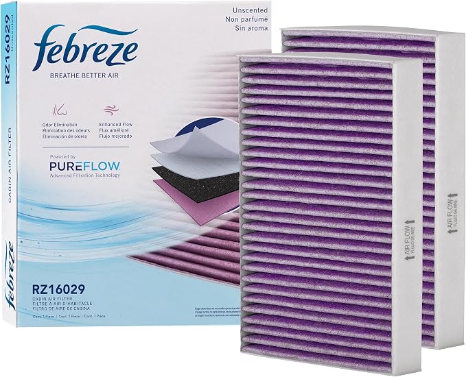 Febreze Odor Control Cabin Air Filter by PUREFLOW RZ16029 Fits 2019-2026 BMW X5 by Febreze
