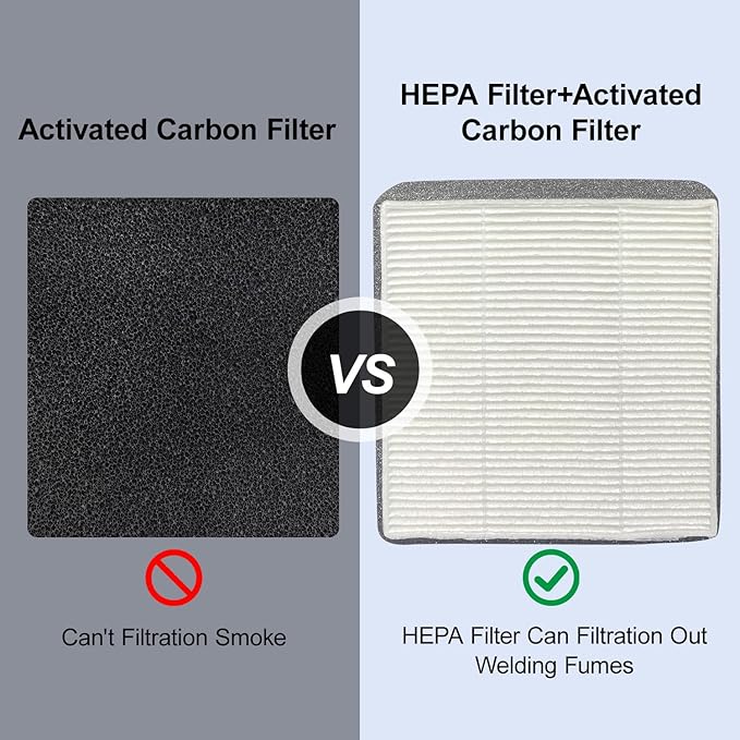 HEPA Solder Fume Extractor Fan Solder Smoke Absorber DIY Work Fan - Image 5