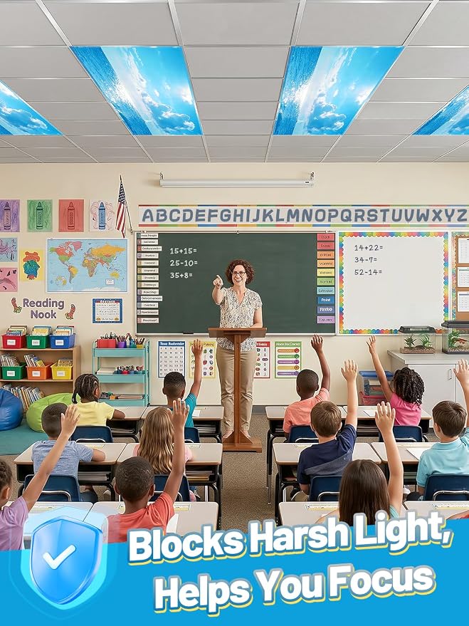 Fluorescent Light Covers with 10 Strong Magnets - Image 6