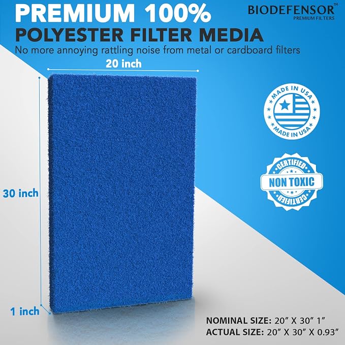 Biodefensor Reusable Air Filter 20x30x1, Made in USA - Image 7