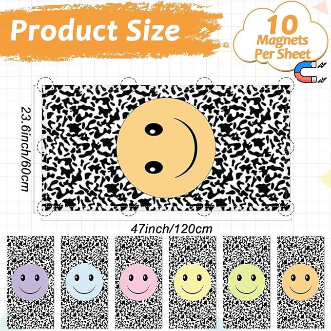 Wiooffen 6 Pcs Fluorescent Light Covers - Image 2
