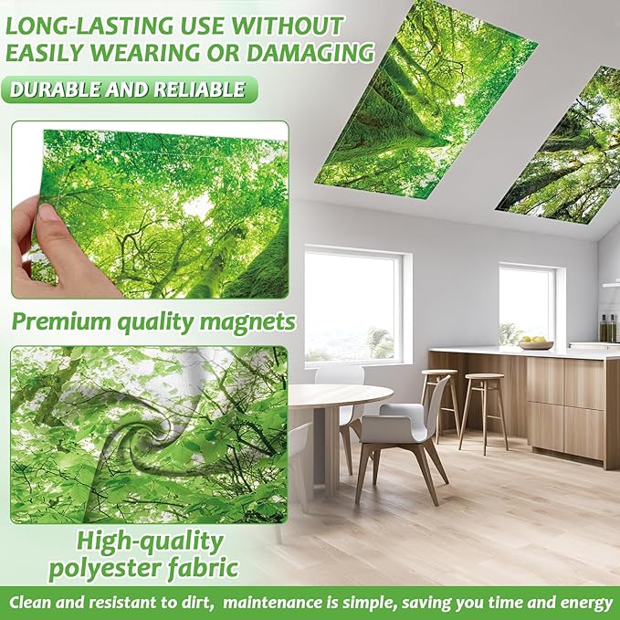 6 Pcs Fluorescent Light Covers - Image 3