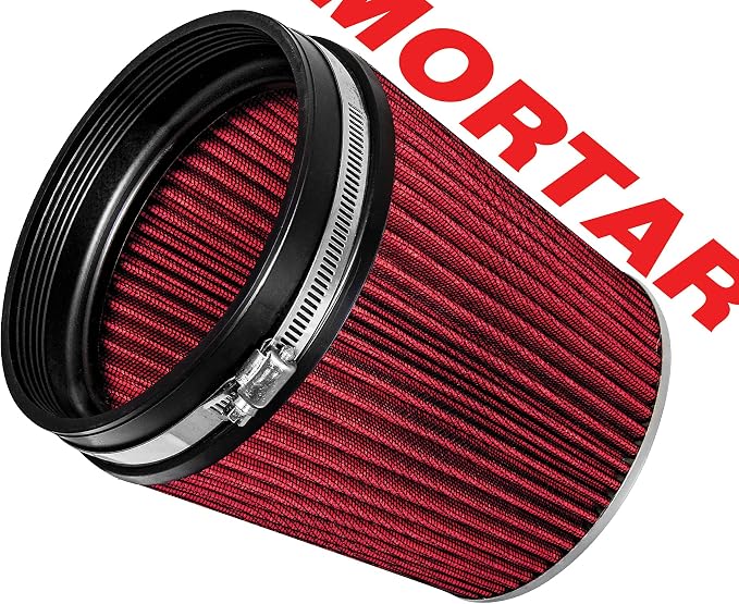 Mortar Aftermarket Auto Air Filter – 6 In Flange ID Car Enthusiast Class - Image 4