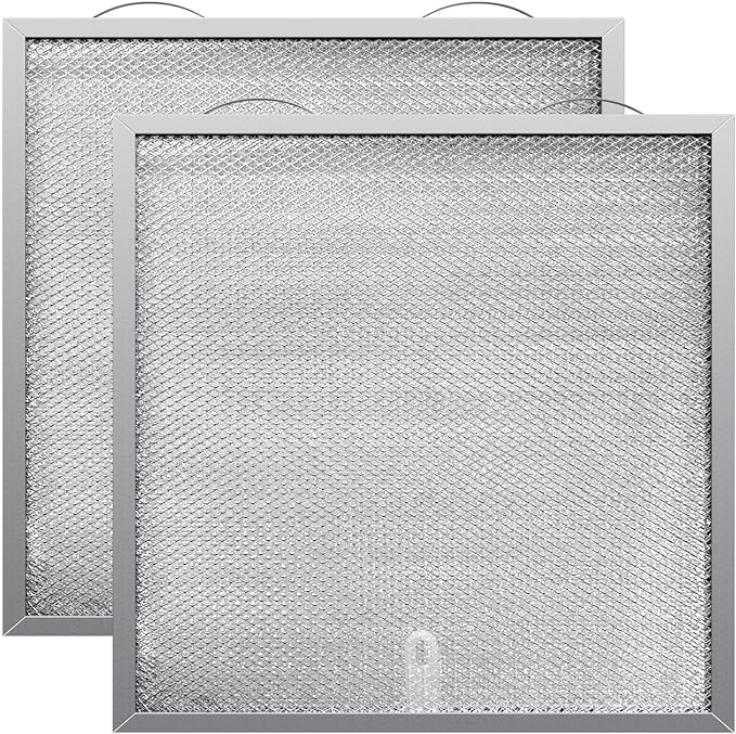 WA6500 QT20000 BPQTF B-roan Stove Hood Vent Filter 11.25"x11.25"x0.38" Aluminum by OUIARGE