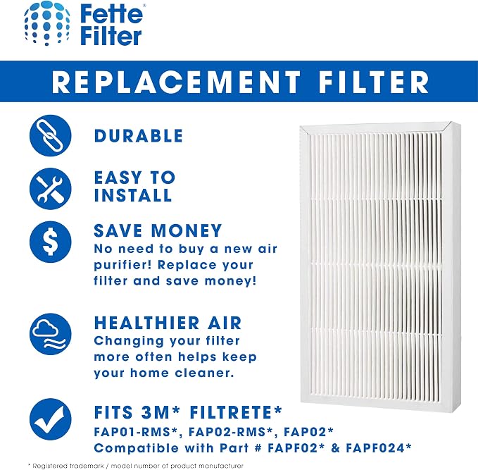 Fette Filter - Air Cleaning Filter, FAP02 - Pack of 4 - Image 2