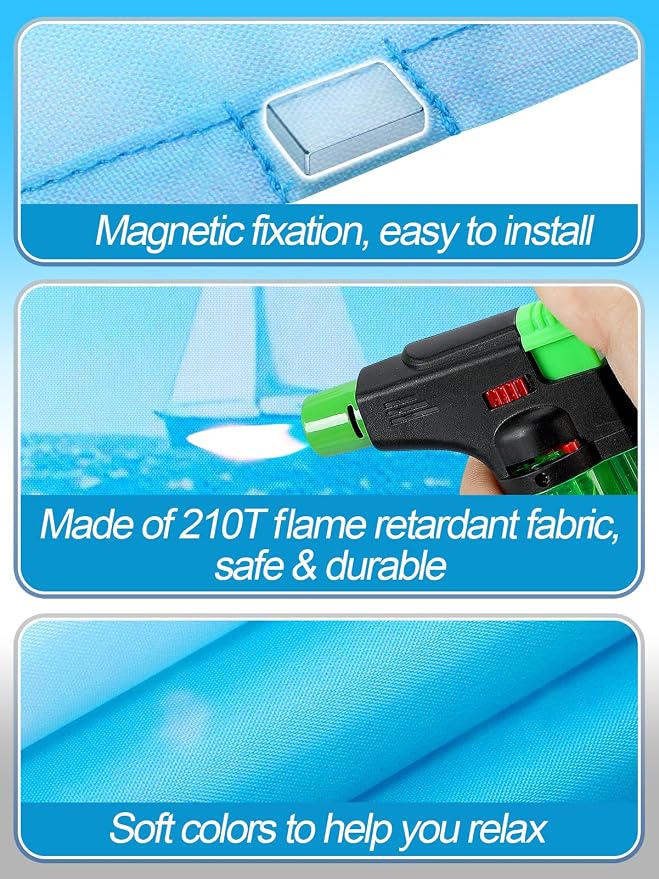 Fluorescent Light Covers with 10 Strong Magnets - Image 4