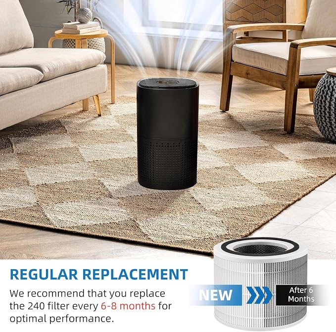 240 True Filter Replacement for PuroAir 240 Air Purifier, 3-in-1 Filter - Image 6