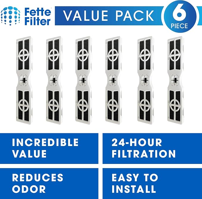 FRGPAAF2 6 Pack Refrigerator Air Filter Compatible - Image 2