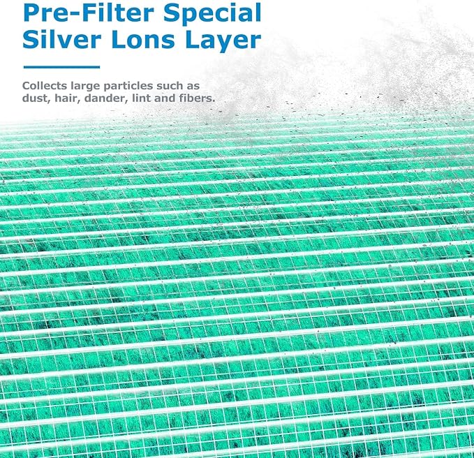 2 Pack MK-04 Air Filter Replacement Compatible - Image 3