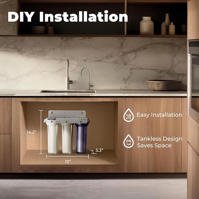 iSpring US31-NC Classic 3-Stage Under Sink Water Filtration System - Image 5