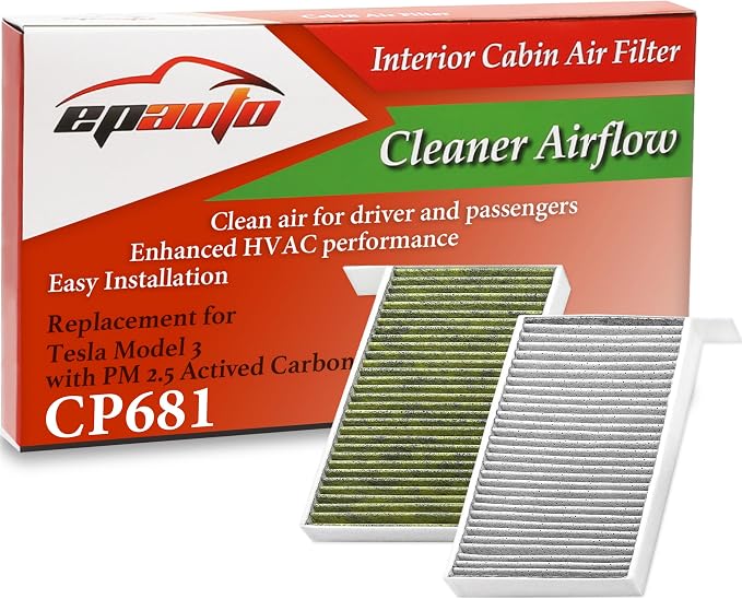 EPAuto CP681 Premium HVAC Cabin Air Filter by EPAuto