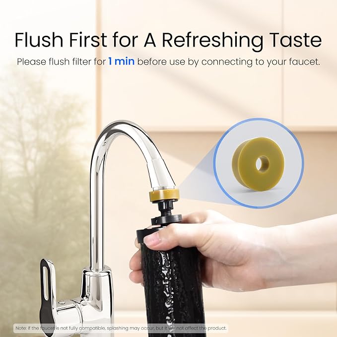 Waterdrop Gravity-fed Water Filtration System, NSF/ANSI 42&372 Certified Black - Image 6