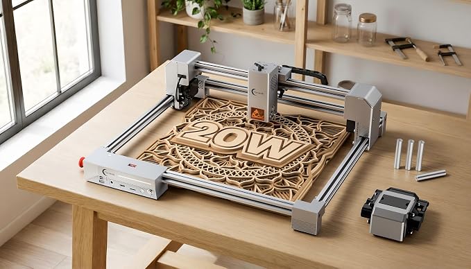 JL9 20W Laser Engraver and Cutter - Image 8