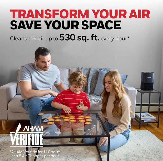 Honeywell Allergen Plus Compact Small Room HEPA Air Purifiers - Image 9