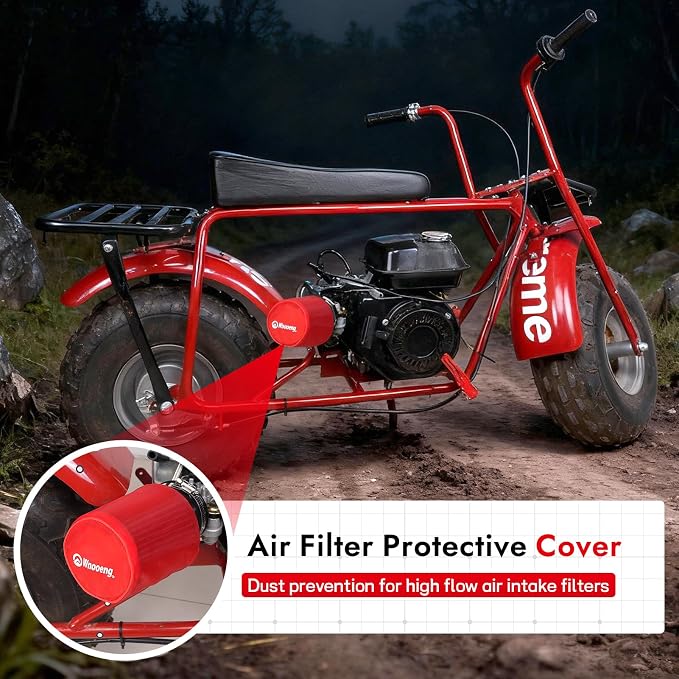 62mm Mini Bike Air Filter Cover - Image 6