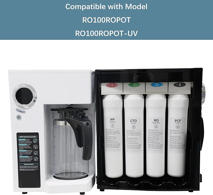 4-Pack Replacement Filter Set Compatible - Image 3