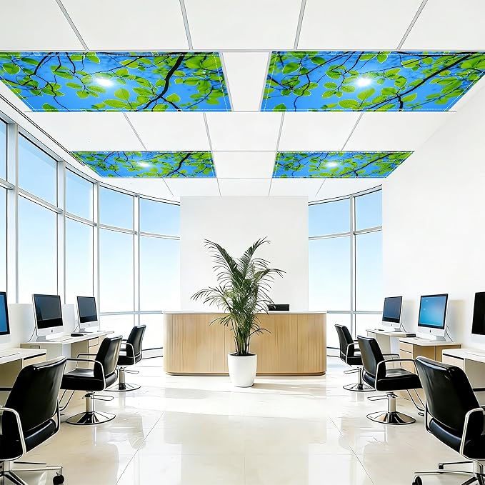 4 Pack 2x4 FT Magnetic Fluorescent Light Covers, Ceiling Light Filters - Image 8
