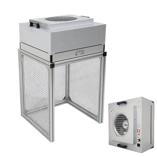 INTSUPERMAI Vertical Laminar Flow Hood Air Flow Clean Bench Workstation by INTSUPERMAI