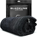 Blackline 24"x36" Twisted-Loop Car Drying Towel, 1300GSM, Streak Free, Lint Free, Reusable - Car Accessories, Microfiber Cleaning Cloth for Car, Truck, SUV - One Pass is All You Need