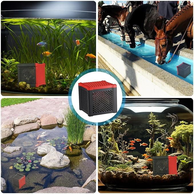 Hortsun 2 Pcs Pure Cube Water Trough Filter - Image 6