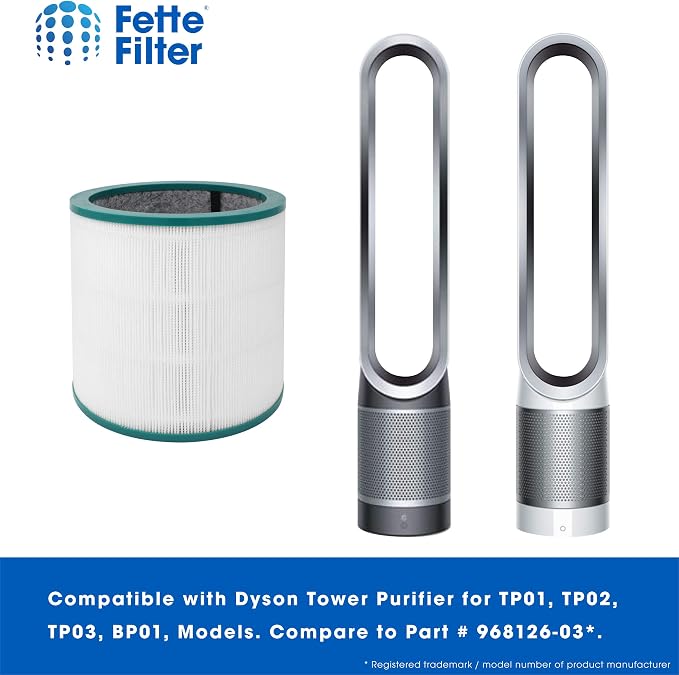 Fette Filter - 2 Pack of Air Purifier True Premium Grade Filters Compatible - Image 4