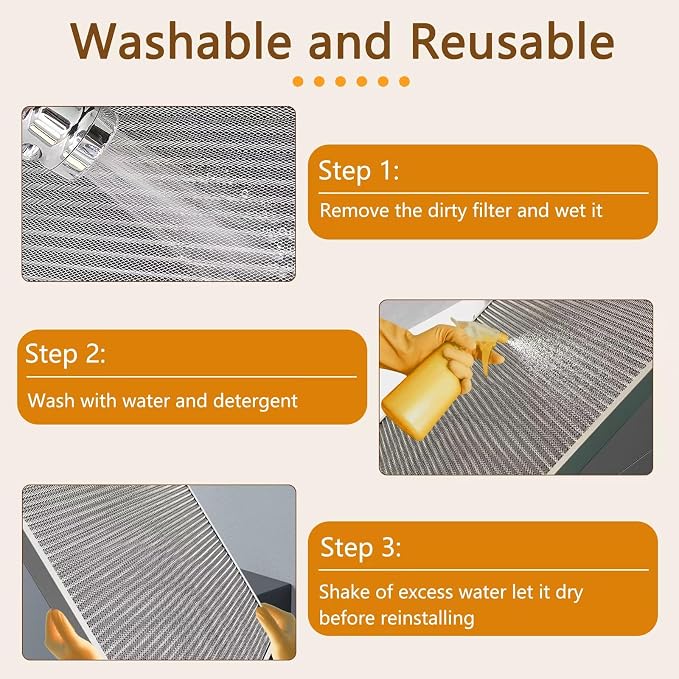 20x25x1 Air Filter, Reusable Air Filter - Image 8