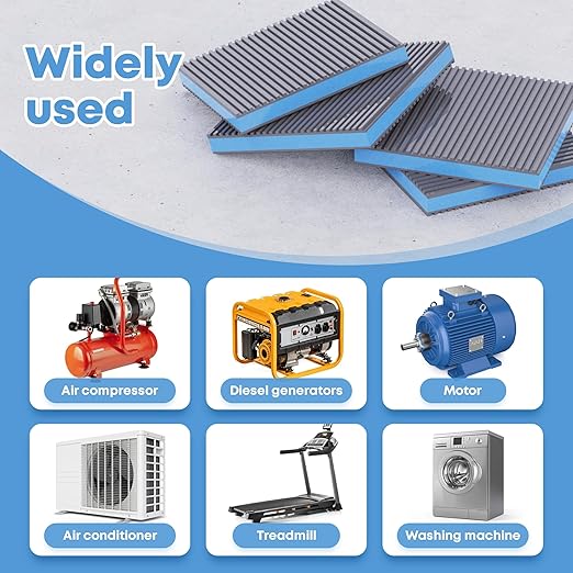 Anti Vibration Pads, Vibration Isolator Pads, Mechanical Vibration Damping Pads - Image 4