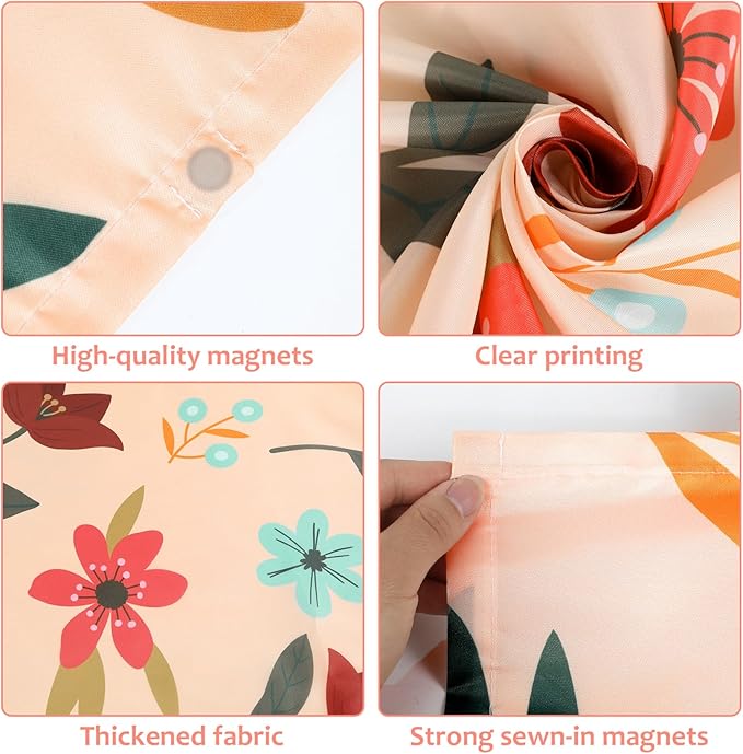 QOUBAI 6PCS Fluorescent Light Covers, 4x2 Feet Magnetic Light Cover Fluorescent - Image 3