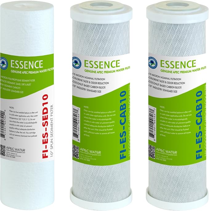 APEC Water Systems Filter-Set-ES High Capacity Replacement Pre-Filter Set by APECWaterSystems