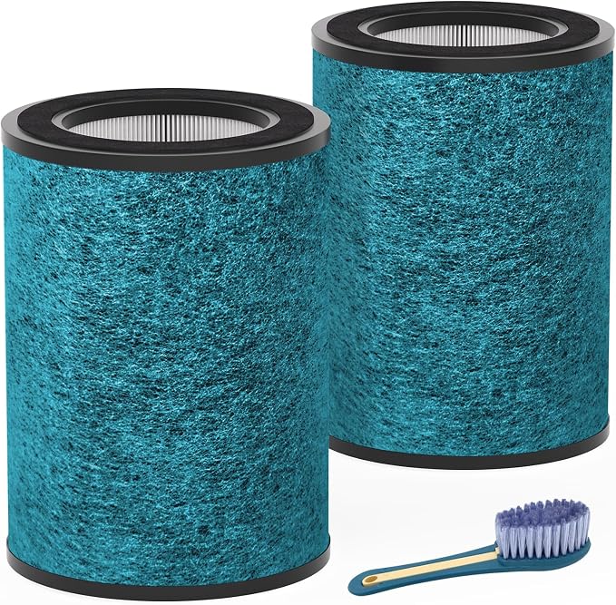 2 Pack HP301 HP302 Replacement Filter Compatible by Leemone