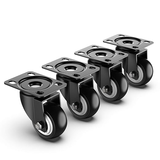 HOLKIE 2 Inch Swivel Caster Wheels by HOLKIEUSA
