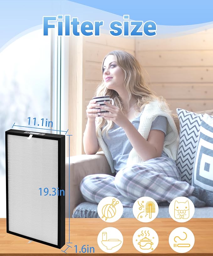 6-Pack AD5000 Replacement Filter Compatible - Image 6