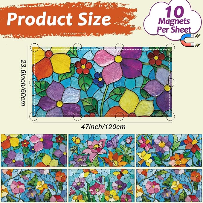 Wiooffen 6 Pcs Fluorescent Light Covers - Image 2