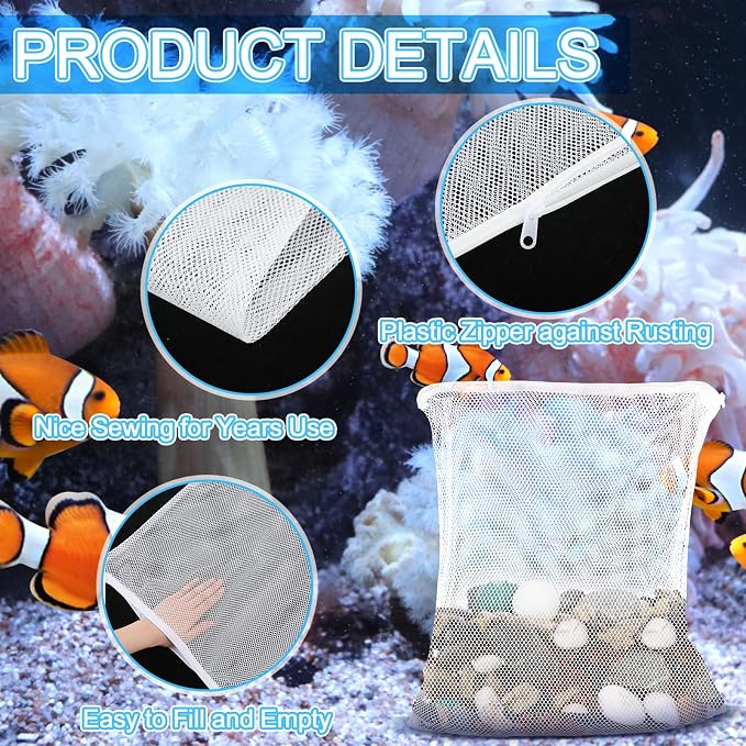 Abbylike 10pcs Large Filter Media Bags - Image 3
