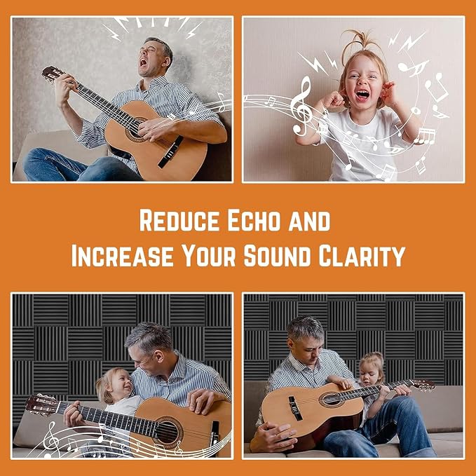 Sound Proof Foam Panels for Walls, High-Density Sound Proof Panels for Walls - Image 6