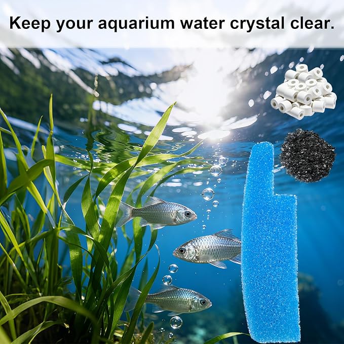 4 Set Aquarium Media Maintenance Kit, Replacement - Image 6