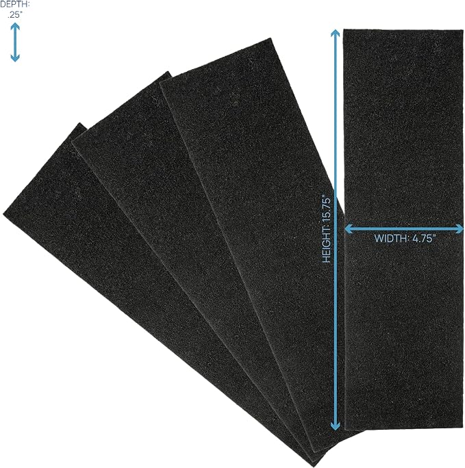 Filter Bros Carbon Filter B 4Pack Replacement Fits GermGuardian AC4825 AC4900CA - Image 2