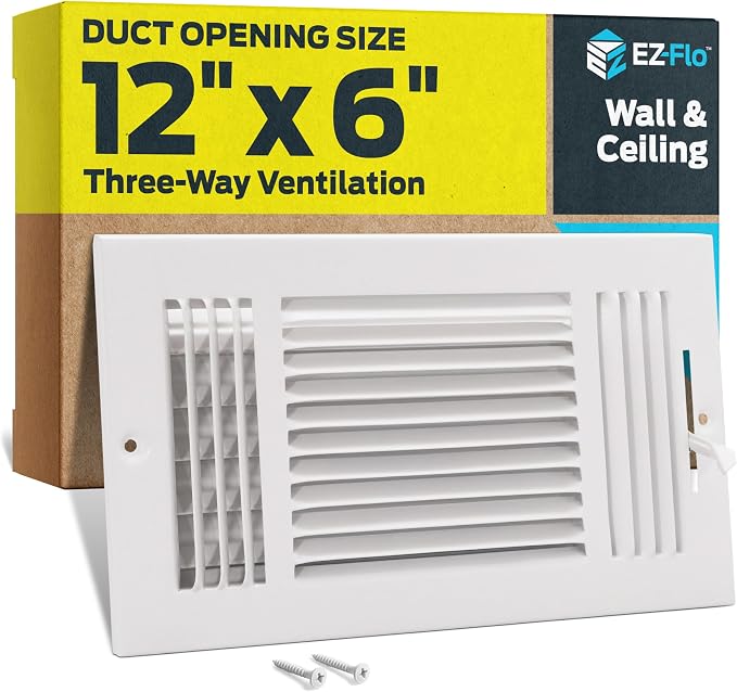 EZ-FLO 12 x 6 Inch Air Vent Cover by EZ-FLO