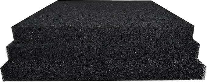 Hipanda 2 Pack Aquarium Bio Filter Sponge Pad 20"x20"x1.5", Bio Filter Media - Image 4
