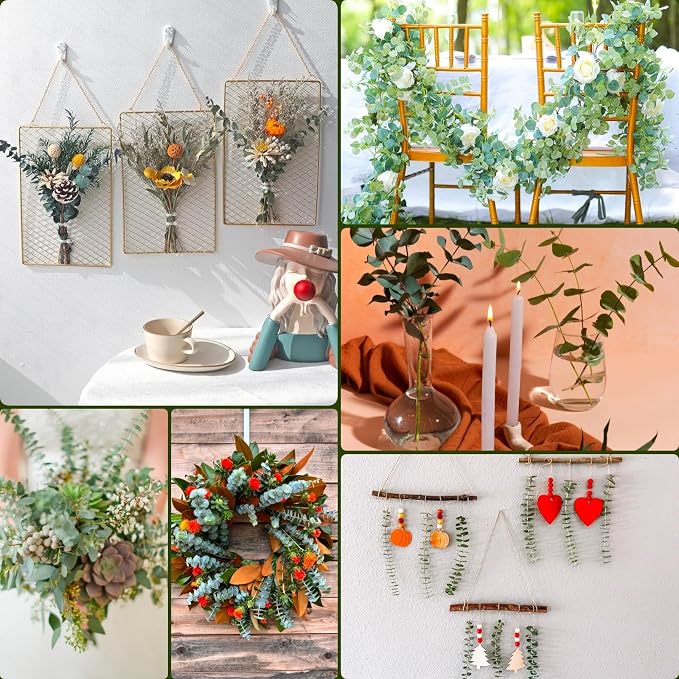 11 PCS Real Dried Eucalyptus Stem - Image 5