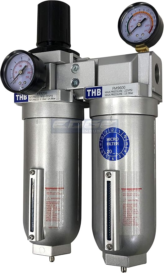 SUPER HEAVY DUTY HIGH FLOW AIR FILTRATION SYSTEM, 2 STAGE PARTICULATE FILTER - Image 2